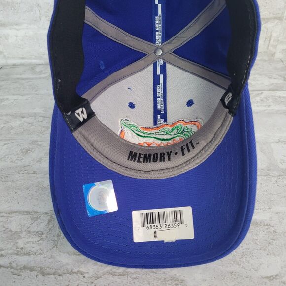 Top of the World One Fit University of Florida Gator Hat Fitted Size M/LG Blue - Picture 6 of 11
